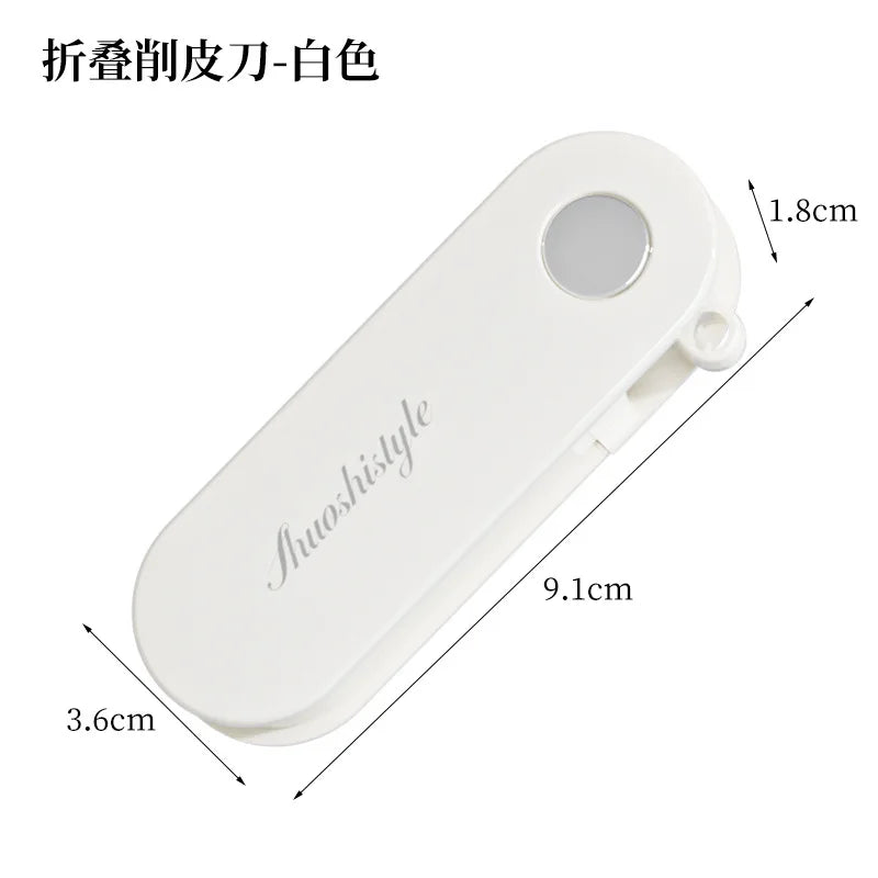 Foldable Portable Stainless Steel Peeler for Kitchen And Outdoor Use - Home Fruit Peeler