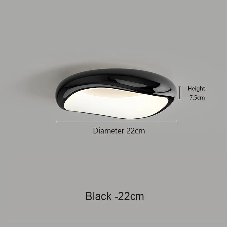 Modern Bedroom Ceiling Light Home Decorate Nordic Creative Balcony Corridor Lamps Living Room Cream Style LED Lighting Fixtures