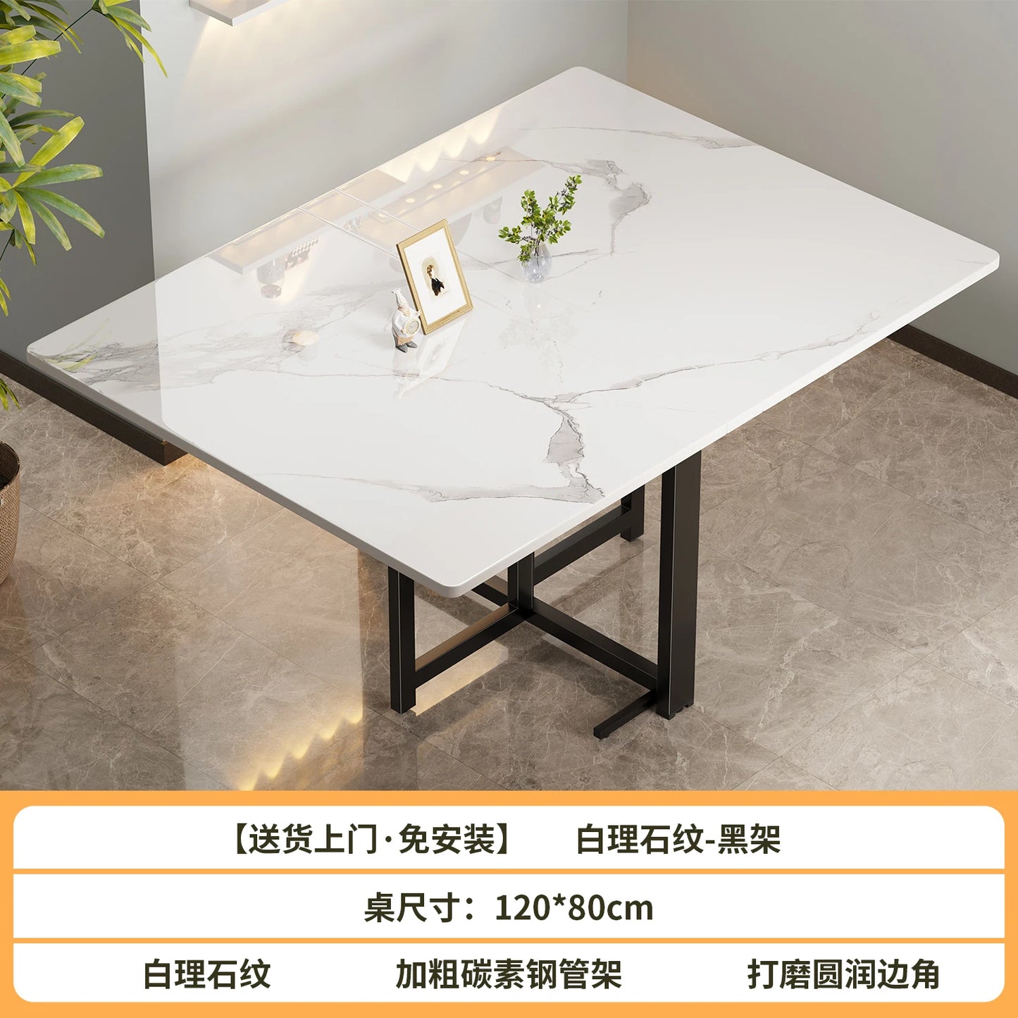Mounted Wall Foldable Kitchen Space Compact Apartment Minimalist Folding Cafe Home Household Dining Table Saving Small Desk