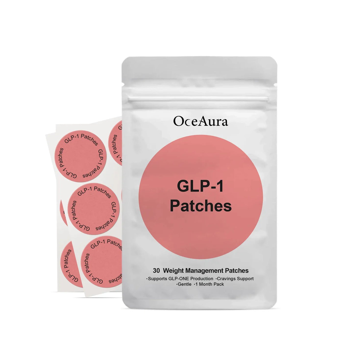 30pieces Weight Loss GLP-1 Patches Body Shaping Belly Fat Burning Improve Stomach Control Weigh Management Slimming Stickers