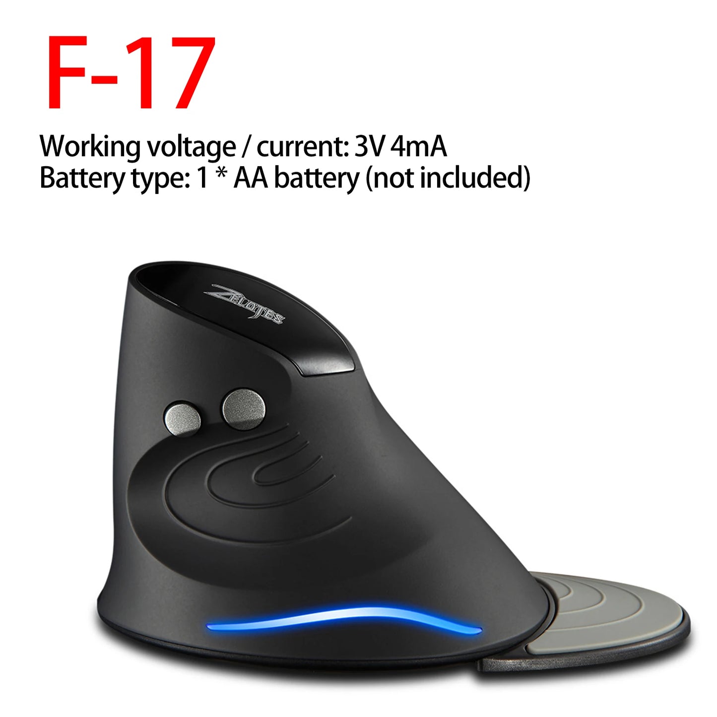 ZELOTES F-26C F35 F36 F17 Ergonomic Vertical Mouse 2.4G Wireless Gaming Mice USB Optical Mouse 3200DPI Gamer Mause For Laptop PC