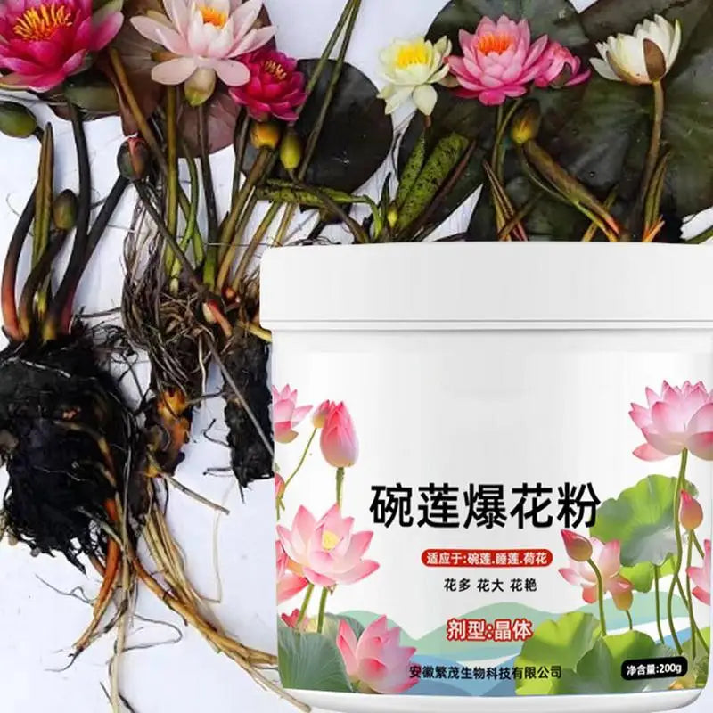 200g Pond Fertilizer Water Lily Nourish Blossom Fertilizer Effective Flourish Root Food Nutrient-Rich Nourish Blossom Fertilizer