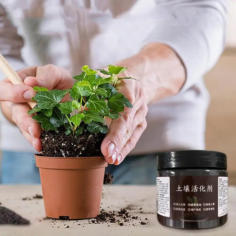 Soil Activation Treasure Mineral Source Potassium Fulvicate Improves Soil Regulates Acid-Alkaline Water-Soluble Growth Fertilize