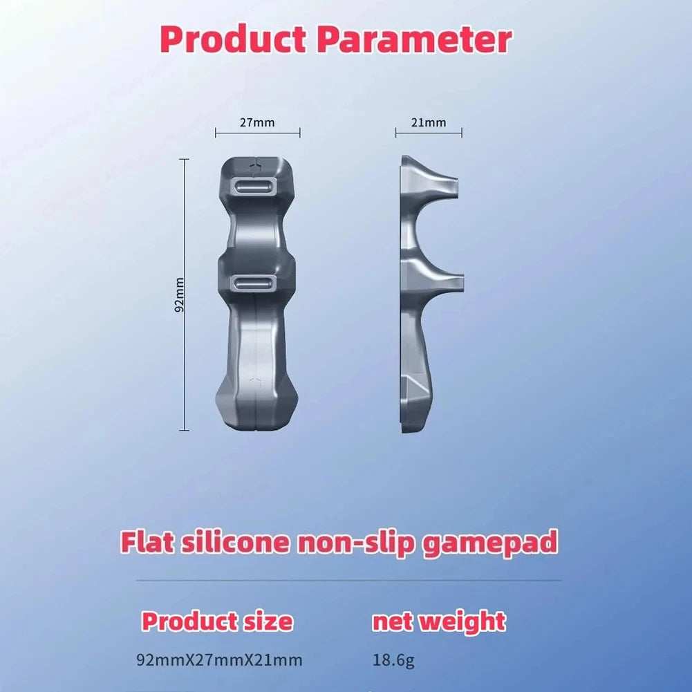 Gaming Handle Gamepad for IPad Multi-Finger Operation Silicone Gamepad Grip Tablet Game Controller for PUBG/Knives Out