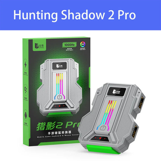 1000HZ Gamwing Hunting 2/2pro LieYing 2Pro Gaming Keyboard Mouse Converter Adapter BT USB For Android With 3.5mm Headphone Port