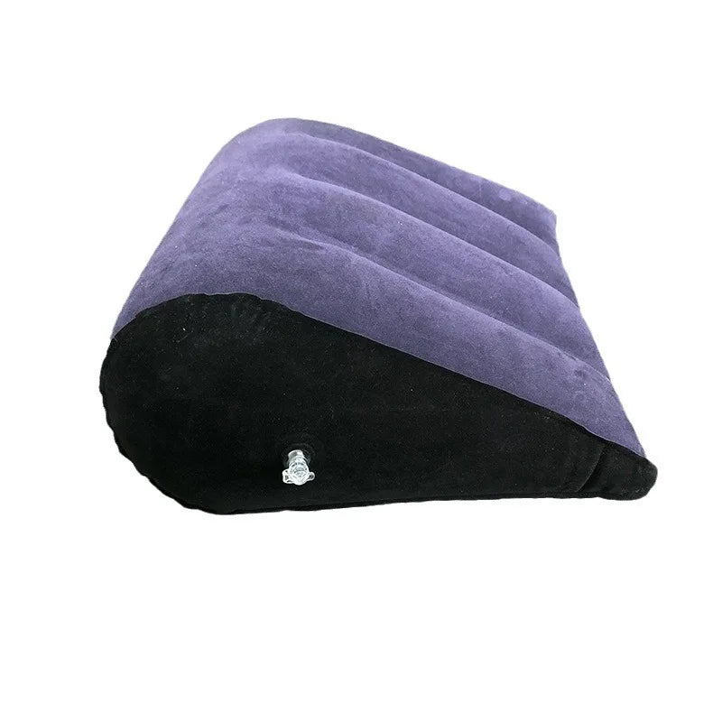Inflatable Wedge Pillow For Travel Lightweight Lumbar Leg Support Pillow Yoga Posture Cushion Body Positioners Camping Pillow