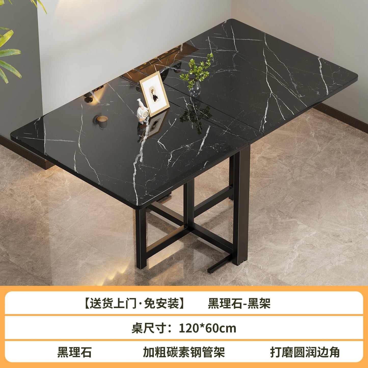 Mounted Wall Foldable Kitchen Space Compact Apartment Minimalist Folding Cafe Home Household Dining Table Saving Small Desk