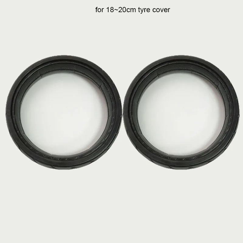 Stroller Wheel Tire 13.5/15/15~17/18~20/23.5CM For Yoya Yoyaplus Or Stokke Xplory V3 V4 Baby Buggy Wheel Accessories