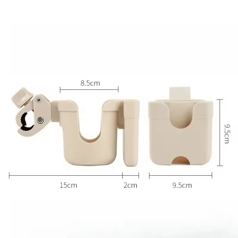 Anti-Slip Pram Cup Holders for Children's Stroller Mobile Phone & Bottle Accessories Universal Attachment Baby Travel Gear